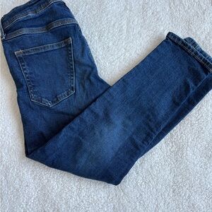 H&M Dark Blue Relaxed Fit Jeans